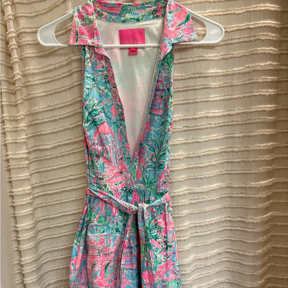 Lilly Pulitzer Pink and Blue Dress